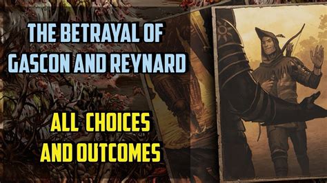 thronebreaker choices|thronebreaker gascon or reynard.